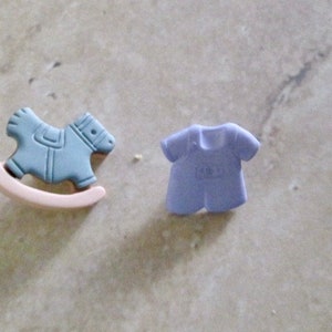 Bulk Baby Buttons with Shank Back,,Rocking Horse, Baby Clothes,Sewing,Scrapbooking.Craft