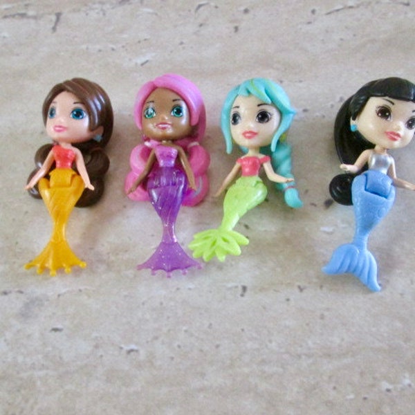Birthday Party Favors One Mini toy Mermaid.Party,Toys, Games, Party Supplies,Children's, Gifts,Kids