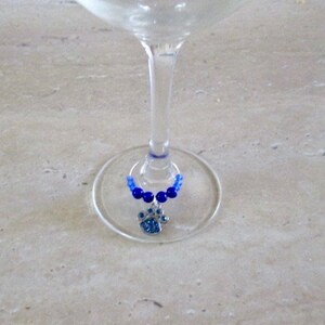 Wine Glass Charms set di 3 marcatori di bevande Vino Regalo Barware Compleanno Festa di nozze Favore, Laurea, Vet Tech, Veterinario, Scuola, Medico