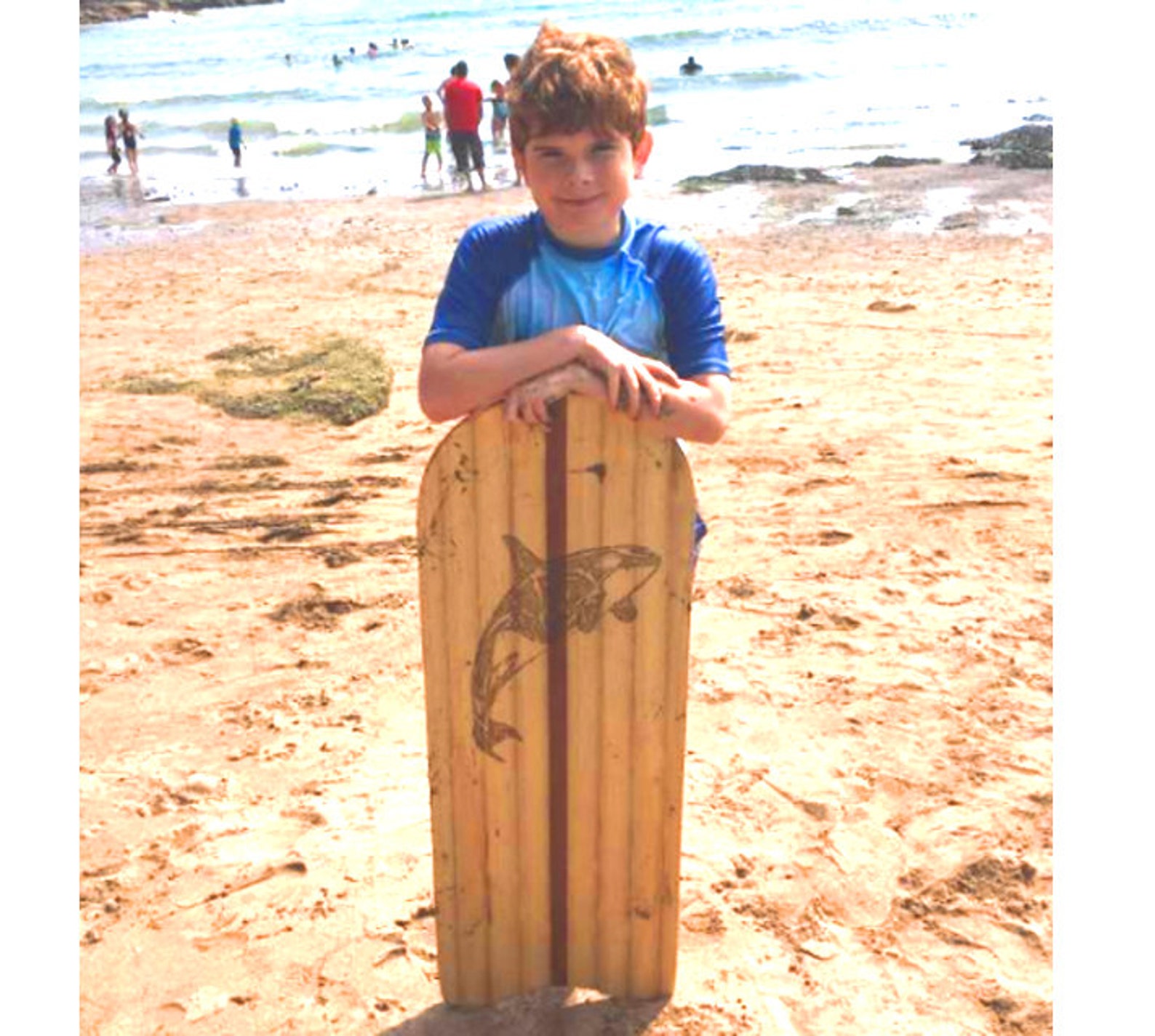 Handmade Wooden Belly Board Made From Cedar and Paulownia With Etsy