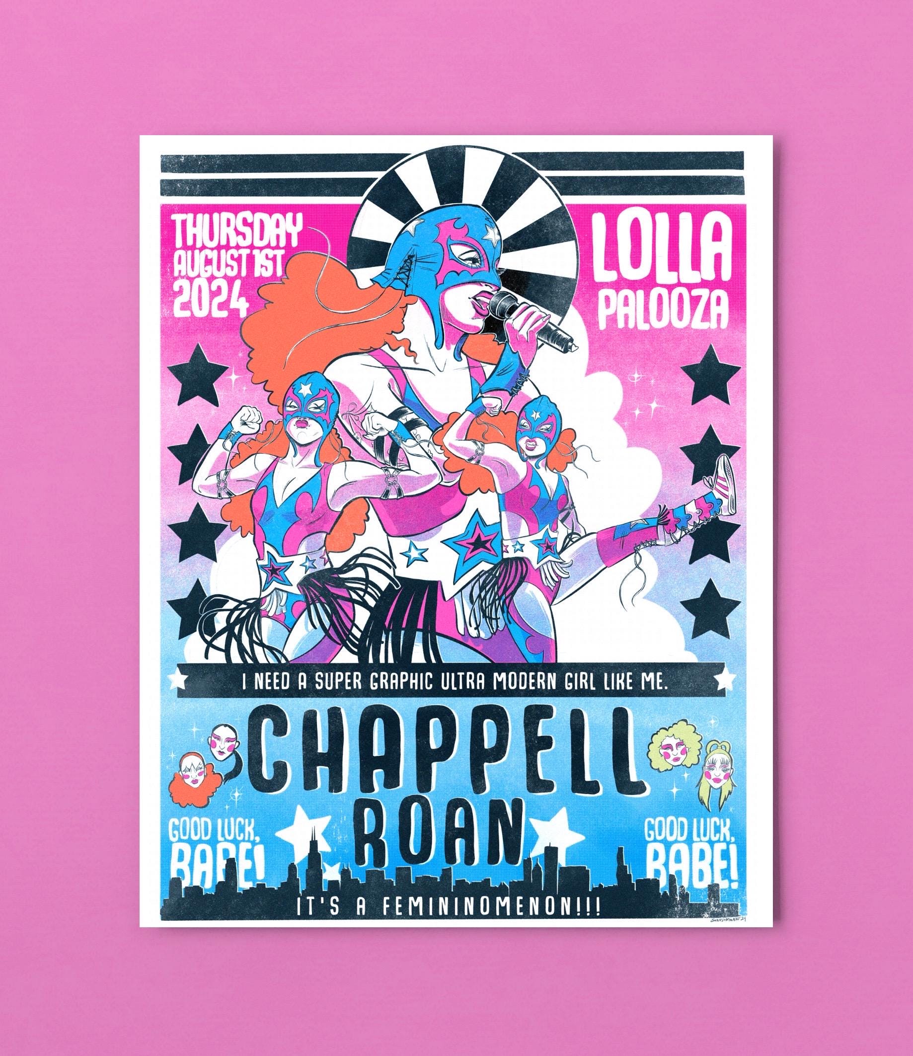 Lollapalooza Poster - Etsy Lollapalooza Poster - Etsy