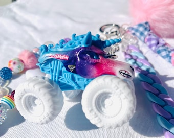 Sparkle Smash Monster Truck Bag Charm
