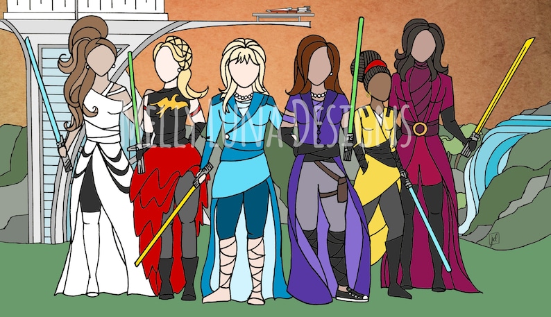 The Women of Inauguration Day 2021 Capitol Jedis