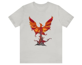 Phoenix Rising / Camiseta de manga corta unisex Jersey