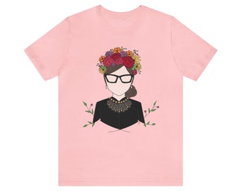 The Notorious RBG / Tributo a Ruth Bader Ginsburg / Inspiración de Frida Kahlo