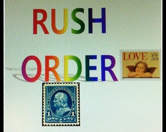 Rush Order Upgrade: Expedited Processing & FedEx Shipping