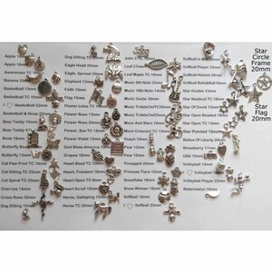 RTS Silver Charms Gifts, Silver Charms For Jewelry, Custom Charm Bracelet Gifts, Candid Charms Gifts,  Custom Charms For Anklets & Keychains