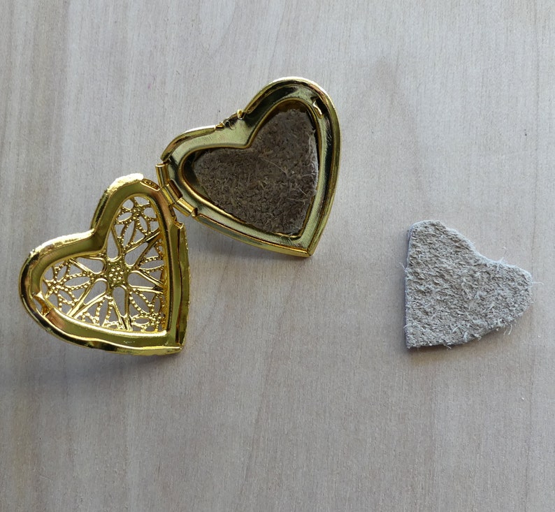 RTS Aromatherapy Gold Heart Locket Pin Gift Gold Locket Etsy