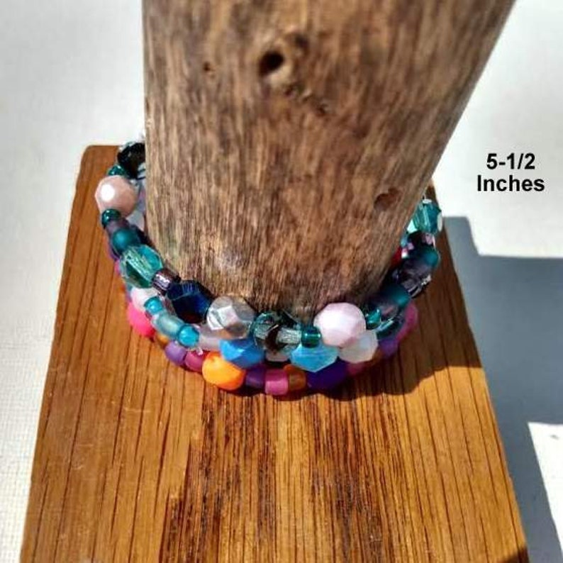 RTS Beaded Stretch Bracelets, 5.5 Inches & 7 Inches Stretch Bracelets, Bracelets For Girls, Bracelets For Her, Mother Daughter Gifts, U Pick image 5