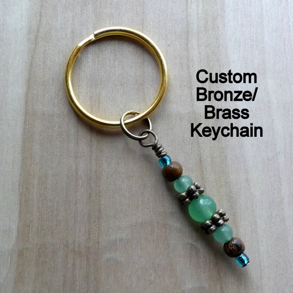 DIY Keychain Ring Key Chain Metal Bronze Gold Keyrings For Handmade Resin  Jewelry Making Craft Wholesale Pendant Charms