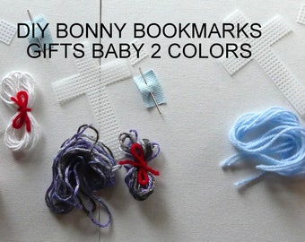 RTS DIY Basic KITS Baby Plastic Canvas Cross Bookmarks, You Pick Bookmark Kits, Book Lover/Teacher Gifts, Stocking StufferBaby Shower Gifts