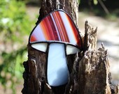 Red Mixed Stained Glass Suncatcher