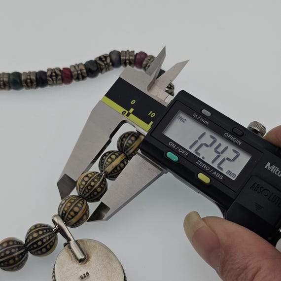 Vintage Samuel B 925 Sterling Silver Charm Neckla… - image 7