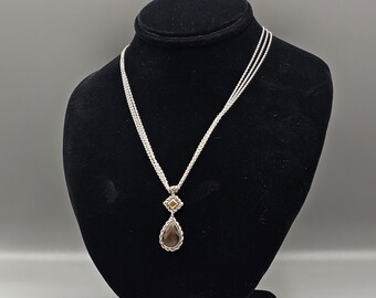 Mother of Pearl Teardrop Necklace, JAI by Scott Grimes for