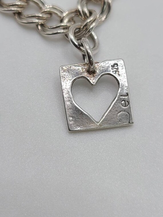 Faith, Hope, and Charity Bracelet, 925 Silver, Charm … Gem