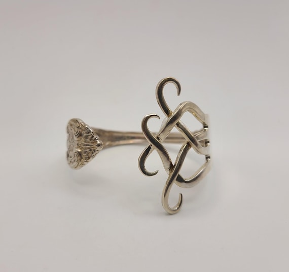 Vintage Gorham Sterling Silver Twisted Fork Bracelet | Estate Jewelry