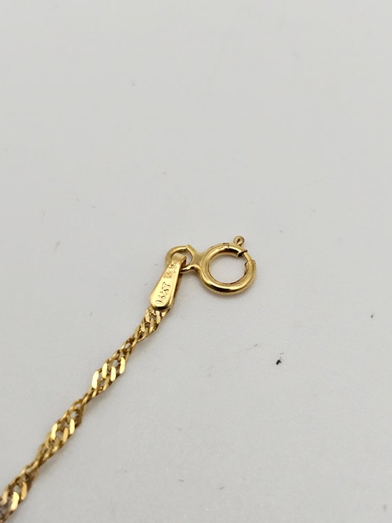 Twisted Herringbone Bracelet in 14kt Yellow, Rose… - image 5