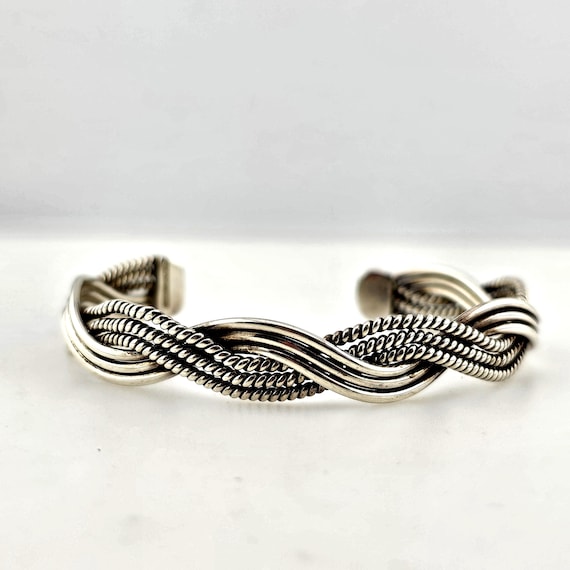 メンズ メキシカンジュエリー SterlingSilver Cuff ブレスレット