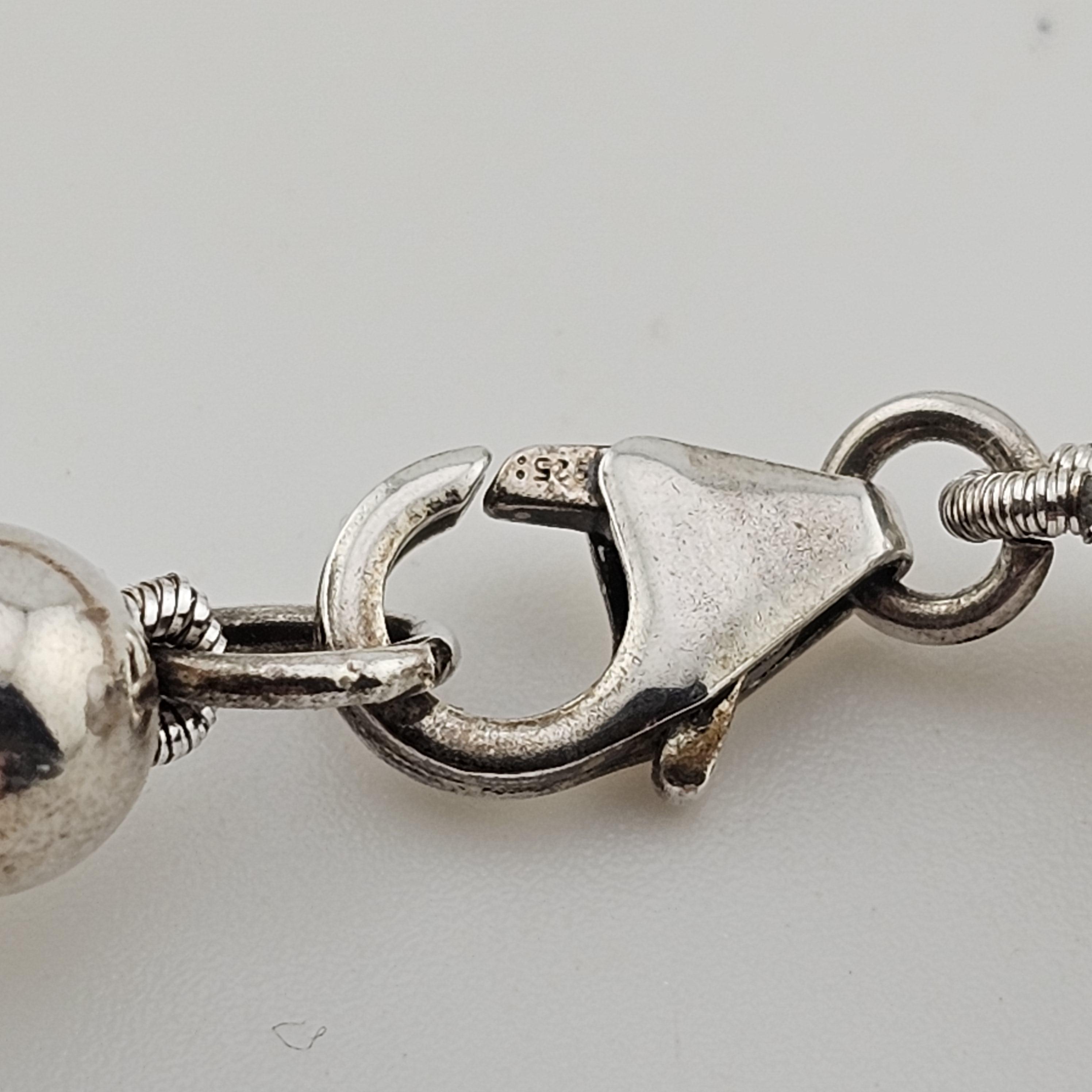 Vintage Sterling Silver Coin Pearl Necklace - Estate Jewelry - Etsy
