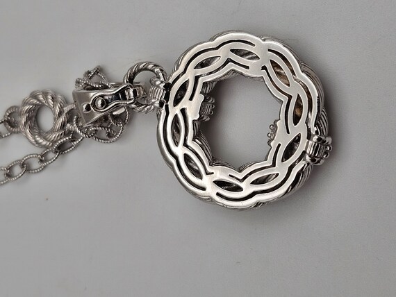 Love Knot Necklace, 925 Silver, Designer Judith R… - image 6