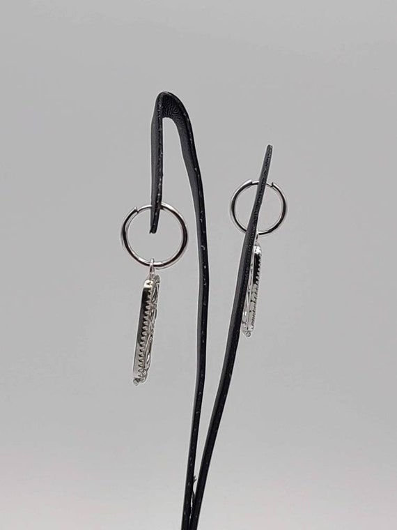 Evil Eye Earrings in 925 Silver, Protection Jewel… - image 3