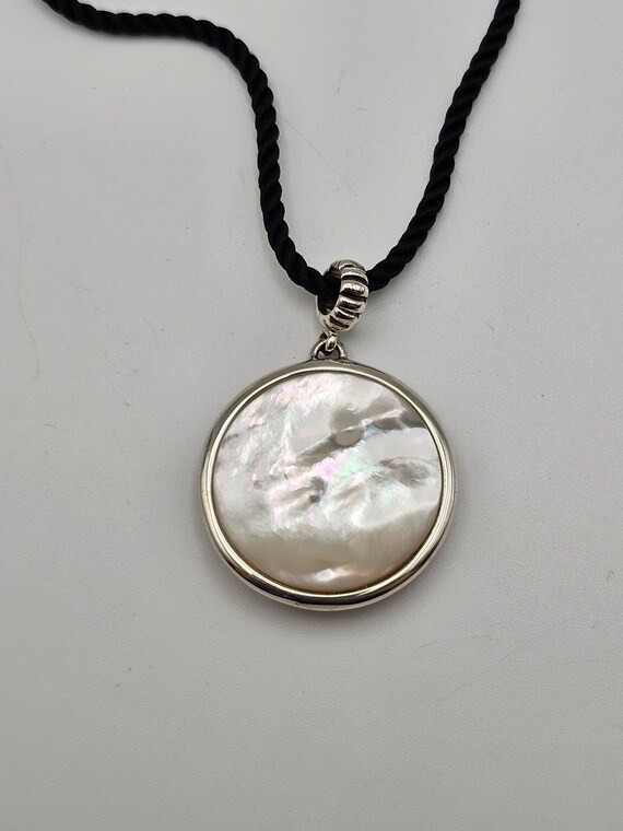 Compass Points Mother of Pearl Pendant Necklace, … - image 7