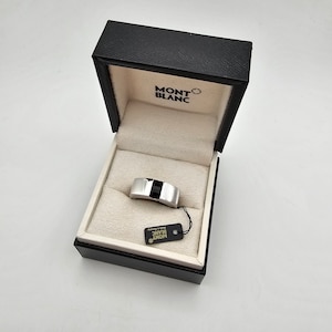 Anillo montblanc negro store