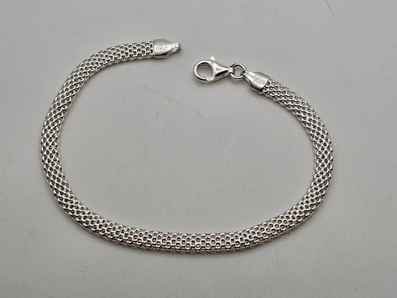 アクセサリー VINTAGE ITALIAN 925 SILVER BRACELET Vintage Italian Silver 925 C-Link Chain Bracelet 19.5g | eBay