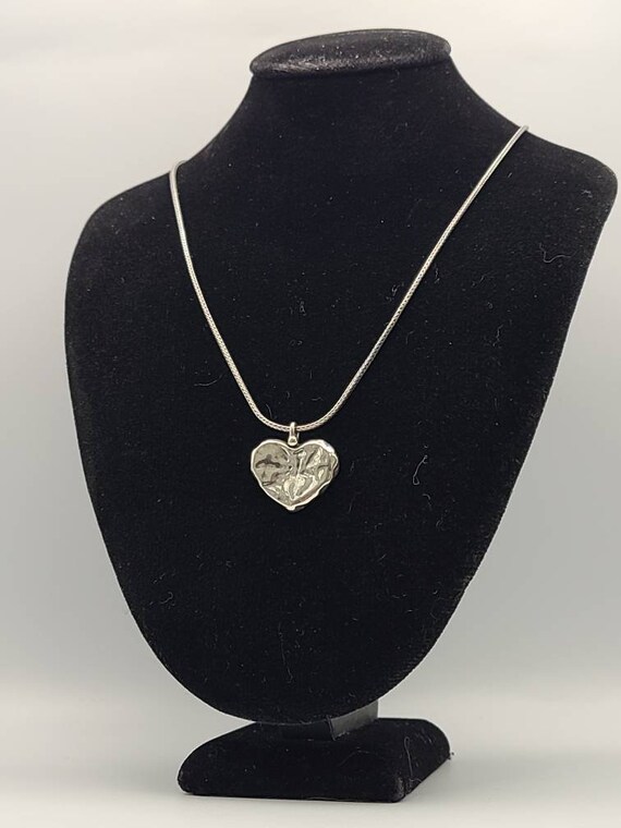 Silpada heart necklace sale