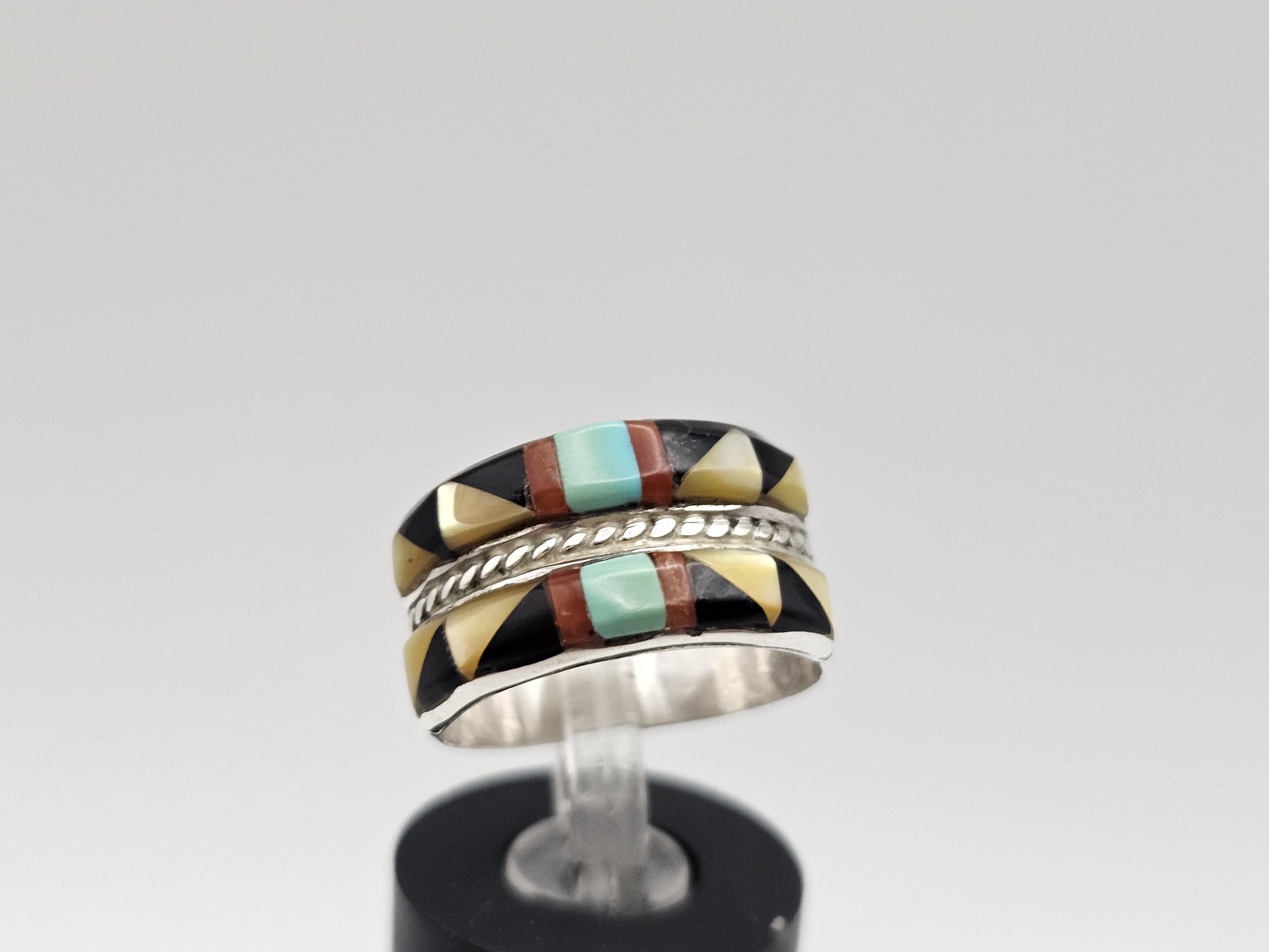 The Best Vintage Zuni 'Rotating Medallion' Native American Jewelry Silver Inlaid Necklace Old Antique The Best Vintage Zuni 'Rotating Medallion' Native American Jewelry Silver Inlaid Necklace Old Antique