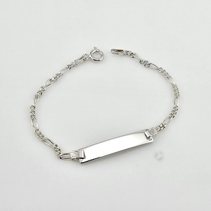 Vintage 925 Silver Id Bracelet - Etsy Canada