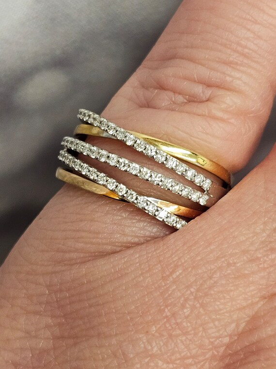 Diamond Ring in 14kt Gold, 0.51ct. t.w. Diamonds,… - image 3