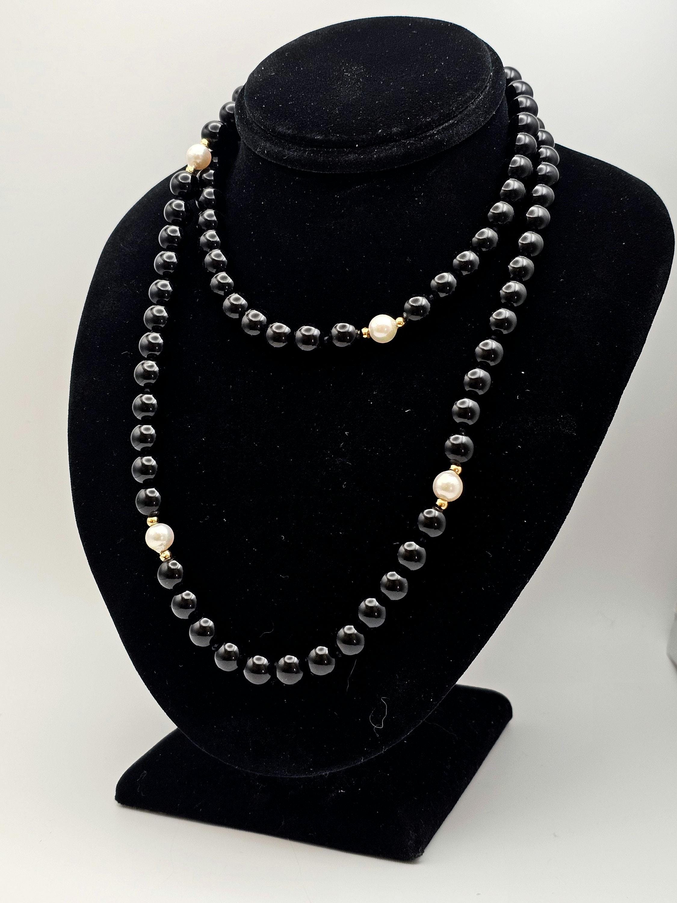 【NIRO】RUGBY BOY PEARL NECKLACE BLACK #85 il_fullxfull.6760882780_q6ri.jpg