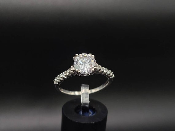 925 cubic deals zirconia ring
