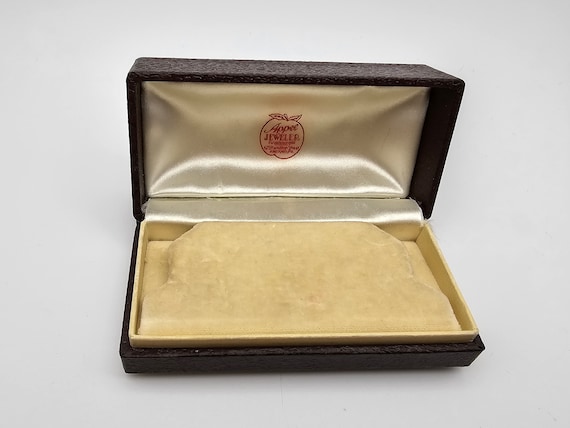 Vintage Appel Jeweler Allentown Pa Jewelers Display Box