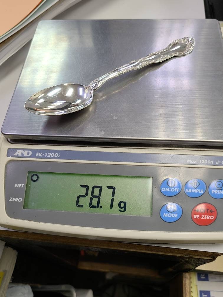 ヴィンテージ アルビン フレンチスクロール模様スプーン