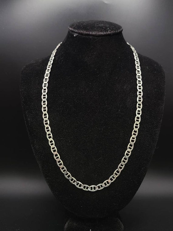 Mariner Link Chain Necklace 925 Silver 