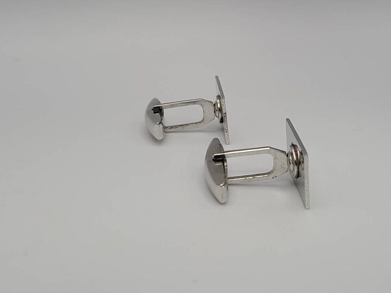 Ornate Silver Cuff Links, Sterling Silver Cuff Li… - image 2