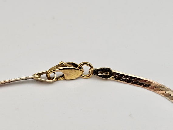 Micro Gold Herringbone Bracelet