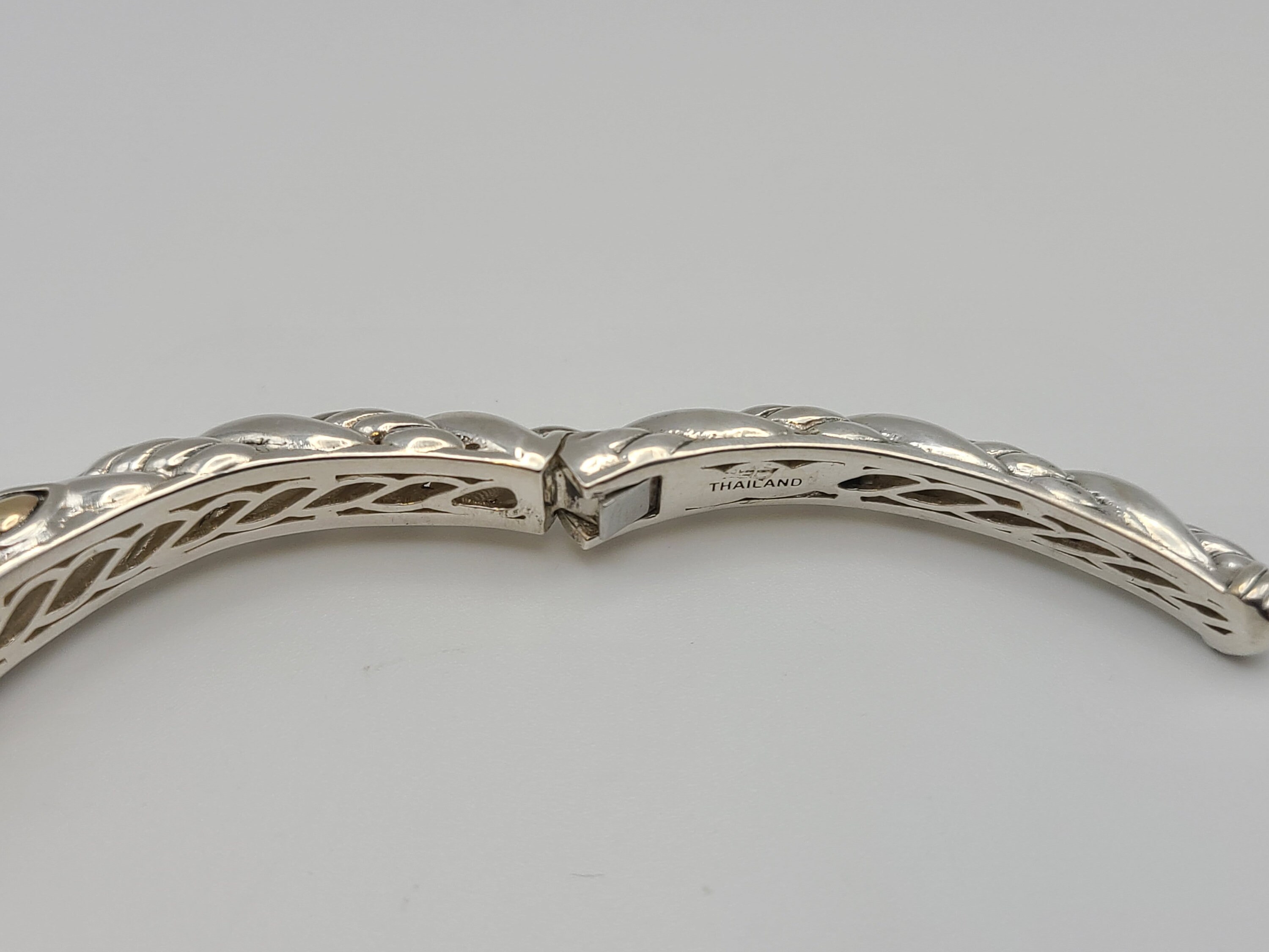 Cubic Zirconia Cuff Bracelet 925 Sterling Silver 14k Lotus
