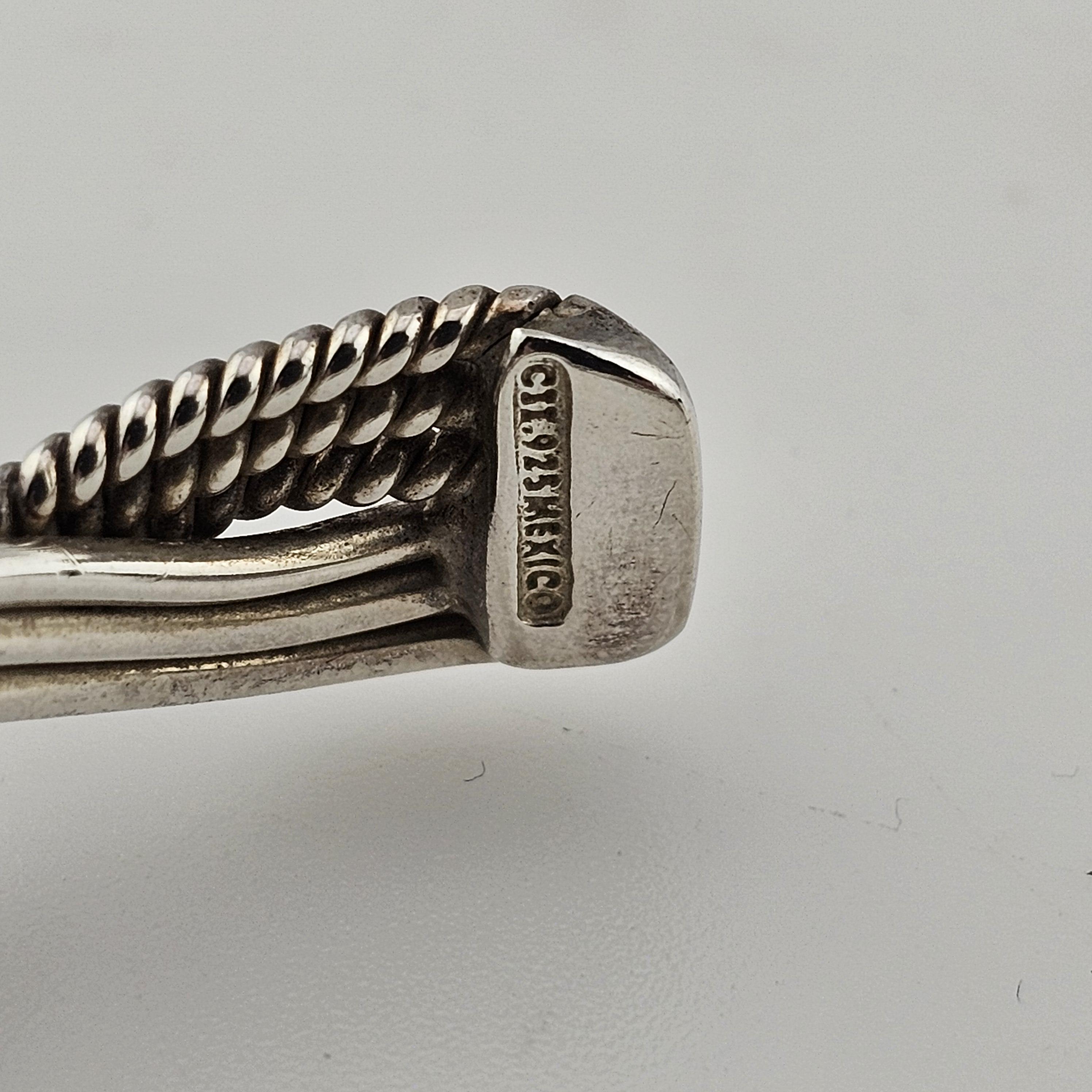 ヴィンテージ ラインモダニストカフブレスレット シルバー925 メキシコ製 ヴィンテージ ラインモダニストカフブレスレット シルバー925 メキシコ