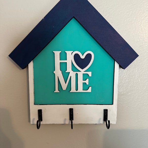 House Shaped Key Holder file