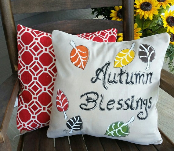 Etsy fall pillows discount