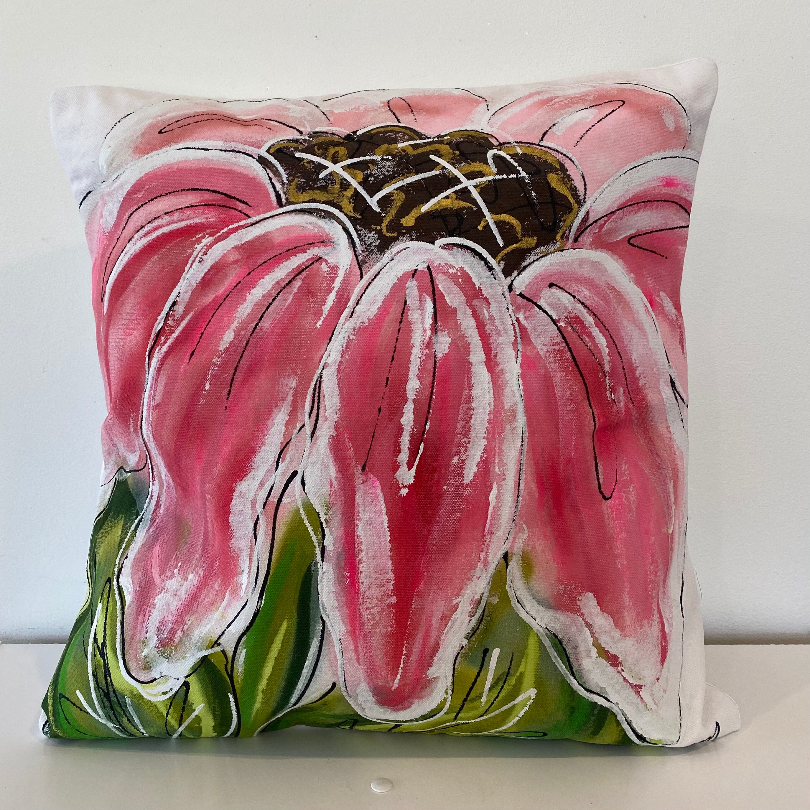 Pillow in “Painted Scales