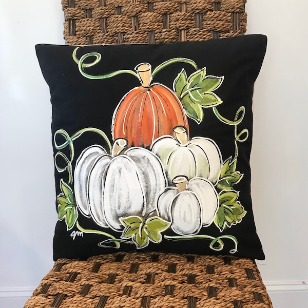 Pumpkin Pillow Etsy