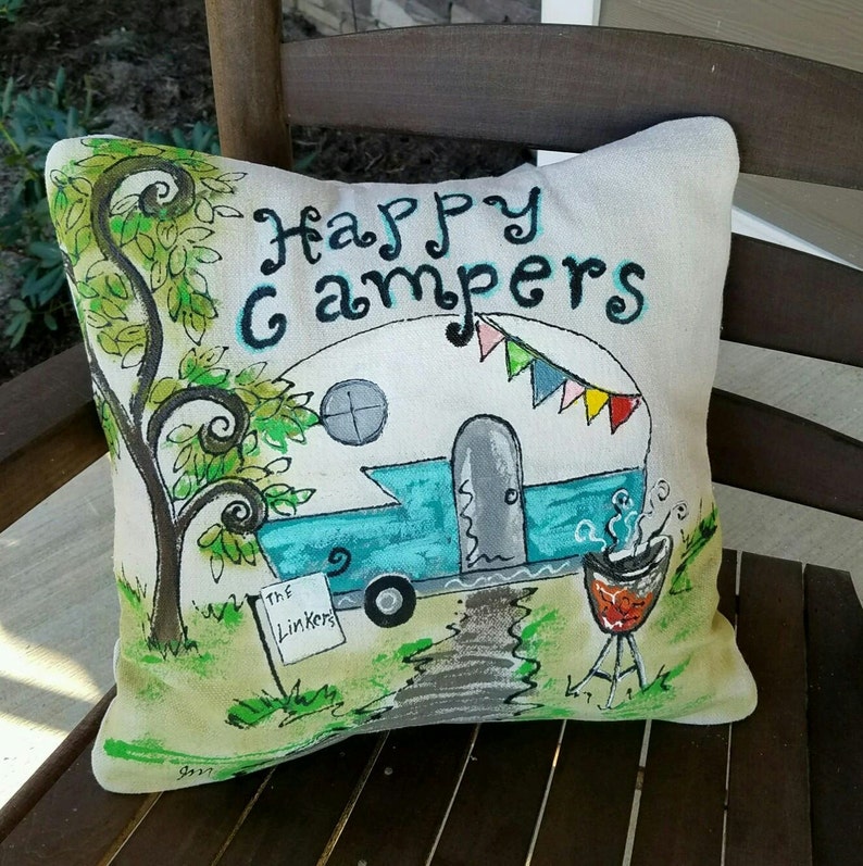 Camping Gift Personalized Adorable Vintage Camper Camping Etsy