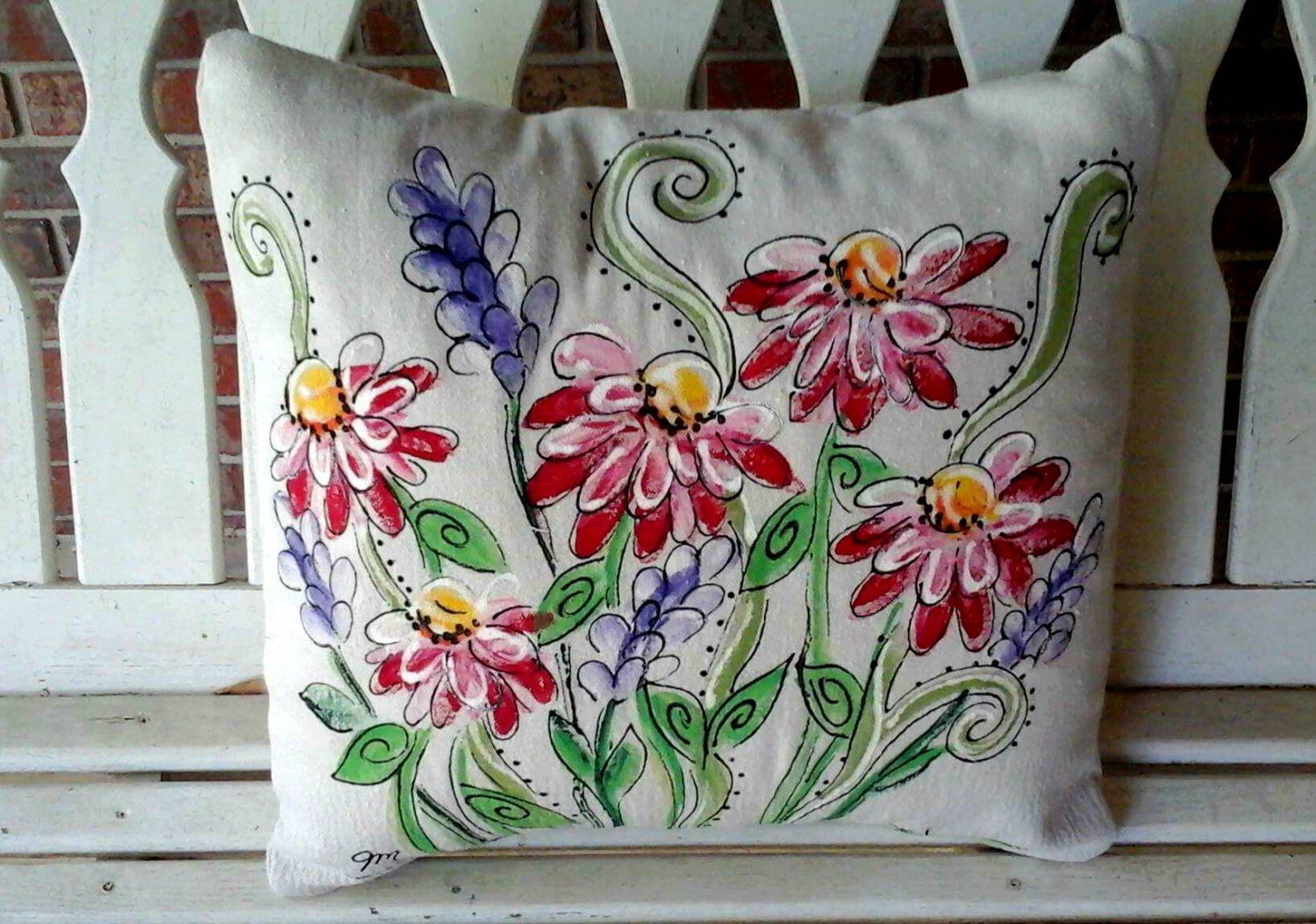 Almohadones pintados para niños hotsell
