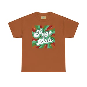 PAGE SIDE rage side super rad retro Phish Gildan Unisex Cotton Tee