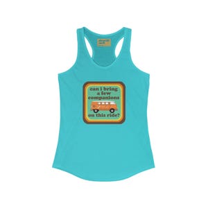 STRANGE DESIGN Vintage Hippie VW Bus Racerback Phish Tank, Retro, Music Festival Boho Shirt, Summer Beach Tank, Women&#39;s Graphic Tee