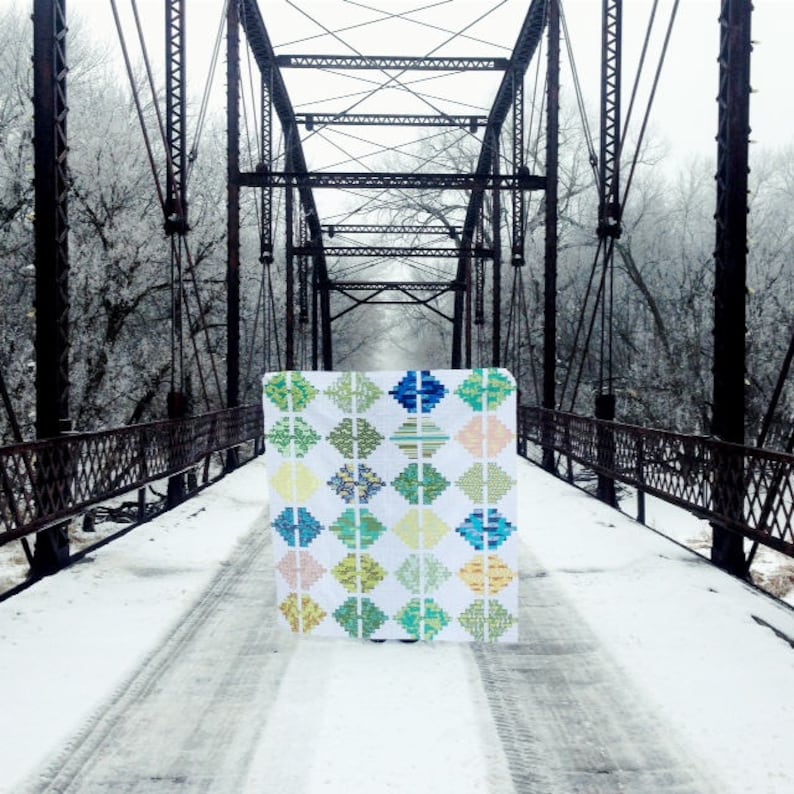 Thunder Bridge Quilt Pattern image 1